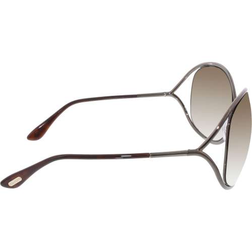 Tom Ford Women's Gradient Miranda FT0130-36F-68 Brown Butterfly Sunglasses Sunglasses Offers In usa